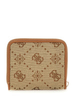Afbeelding in Gallery-weergave laden, Guess NEDA SLG SMALL ZIP AROUND LATTE LOGO
