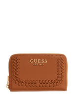 Afbeelding in Gallery-weergave laden, Guess TATUM SLG MEDIUM ZIP AROUND CARAMEL
