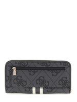 Afbeelding in Gallery-weergave laden, Guess LAUREL II SLG LARGE ZIP AROUND COAL LOGO
