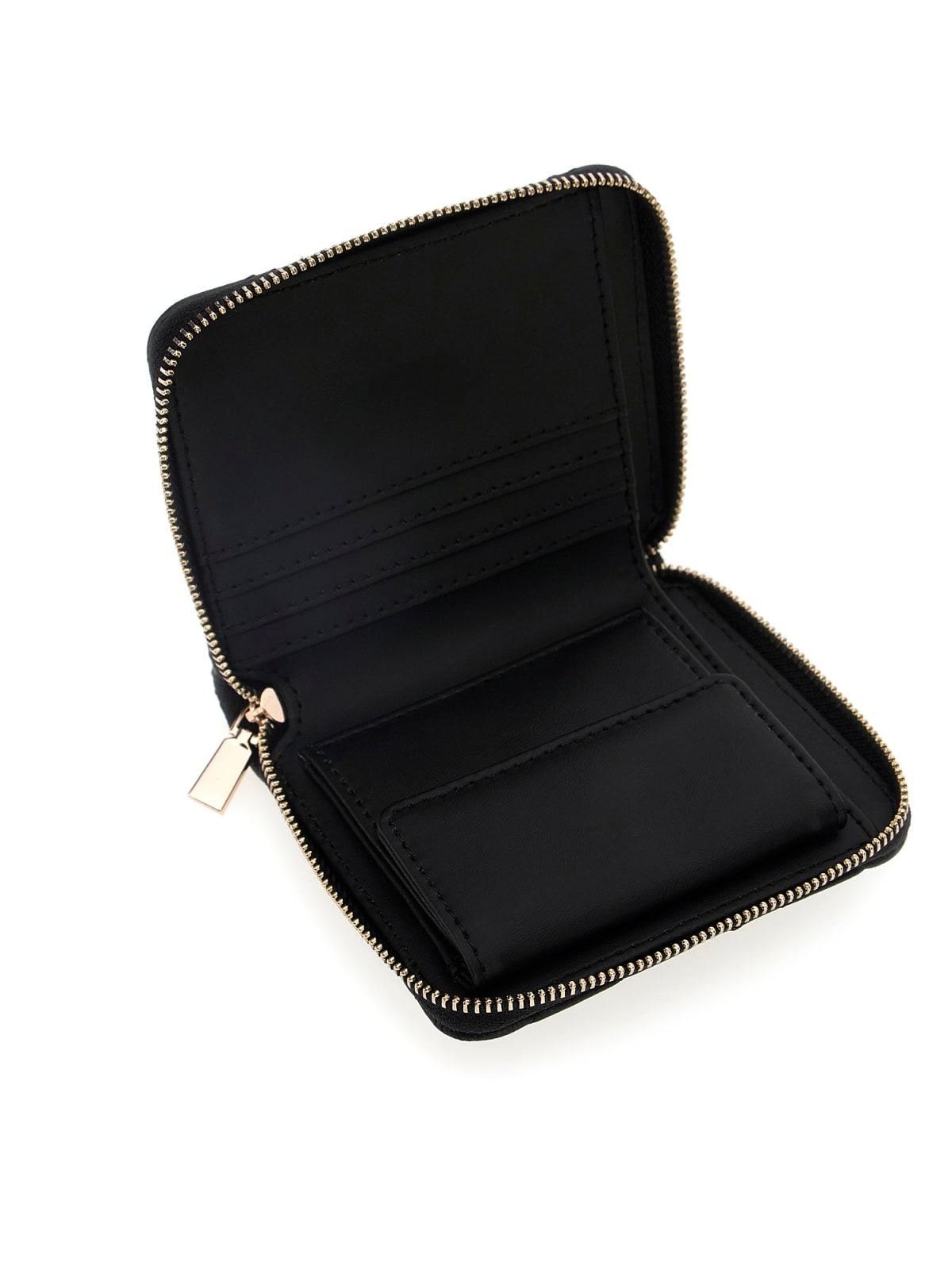 Guess ADELASIA SLG SMALL ZIP AROUND BLACK