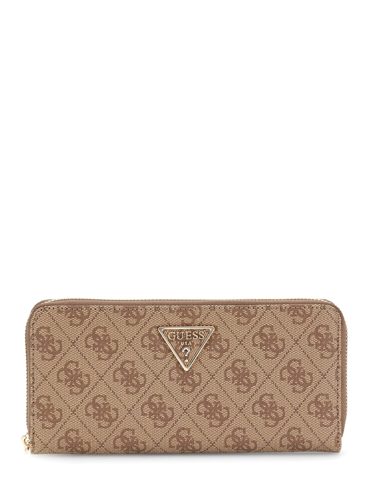 Guess LAUREL II SLG LARGE ZIP AROUND LATTE LOGO
