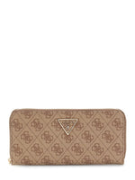 Afbeelding in Gallery-weergave laden, Guess LAUREL II SLG LARGE ZIP AROUND LATTE LOGO
