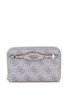 Guess KATYA SLG MEDIUM ZIP AROUND SLATE LOGO