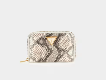 Guess COSETTE SLG MEDIUM ZIP AROUND TAUPE MULTI