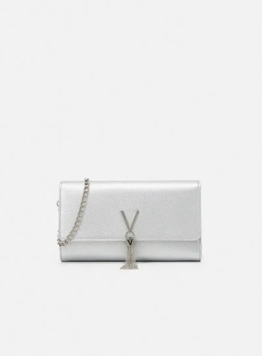 Valentino Divina Handbag Argento
