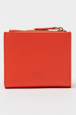 Afbeelding in Gallery-weergave laden, Pinko MULTI PURPOSE WALLET VITELLO S MANDARIN RED-ANTIQUE GOLD
