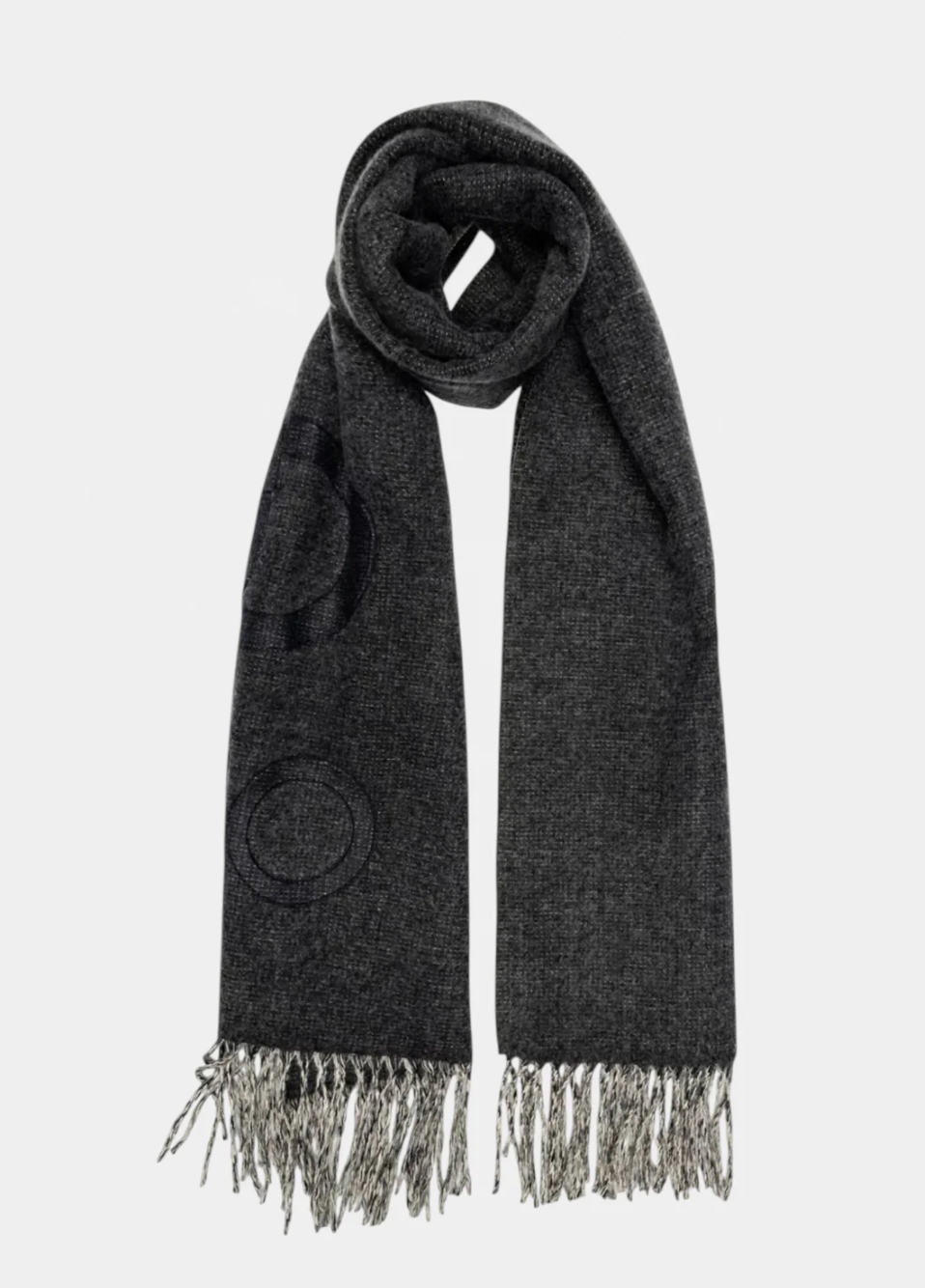 LIU JO MONOGRAM - SCARF/SHAWL   NERO