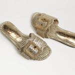 Afbeelding in Gallery-weergave laden, Sam Edelman slipper Bambi 6 Amber gold
