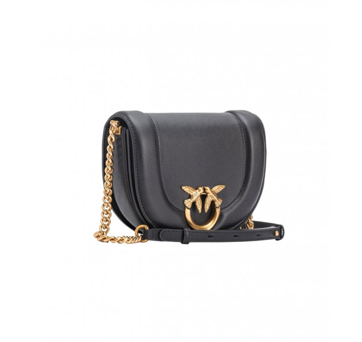 Pinko Love round click mini black