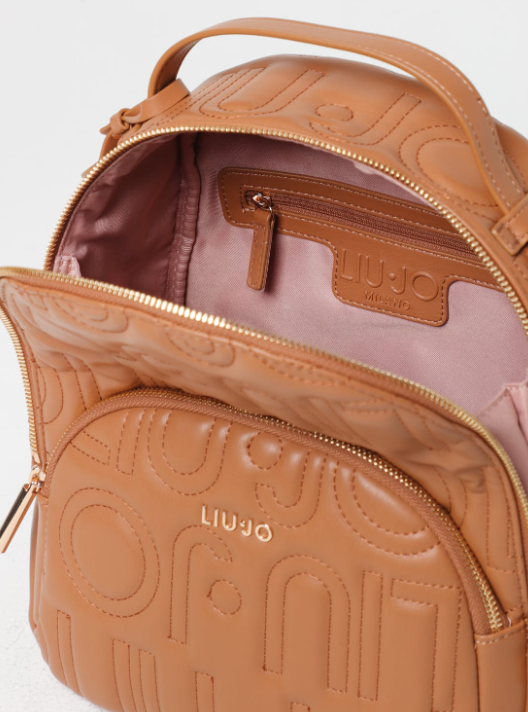 Liu Jo Manhatten backpack bag bronze caramel