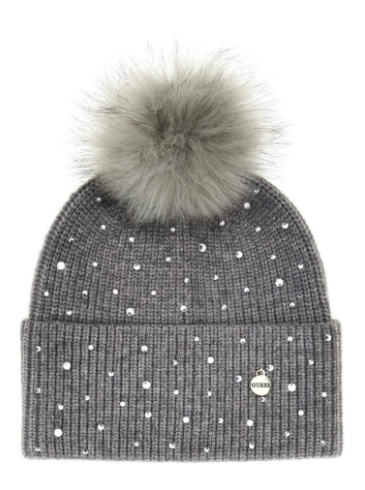 Guess Beanie Pearl Grey