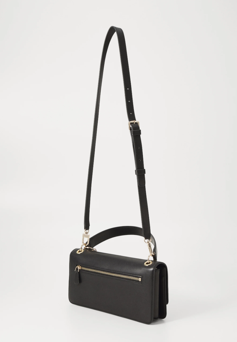 Guess ECO EVAINE TOP HANDLE FLAP BLACK