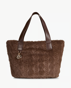 LIU JO VERRY - SHOPPING BAG  MORO LIGHT