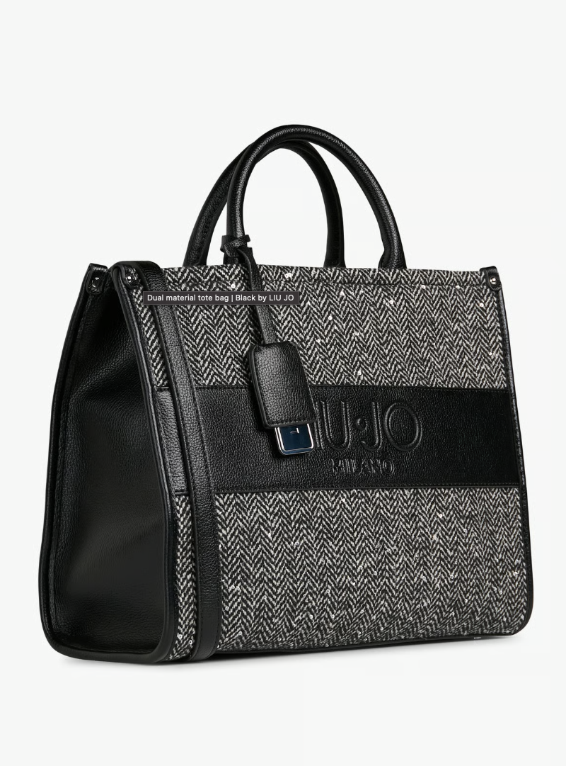LIU JO RIDHI - SHOPPING BAG  NERO