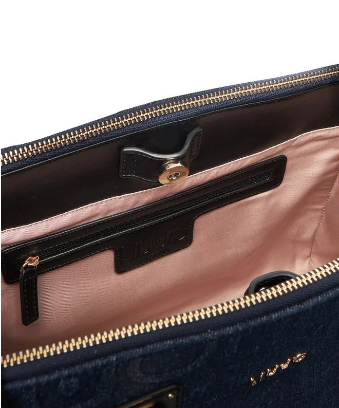 LIU JO MANH - BOSTON BAG   DRESS BLUE