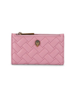 Afbeelding in Gallery-weergave laden, Kurt Geiger Kensington Bifold Wallet Pink Leather
