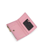 Afbeelding in Gallery-weergave laden, Kurt Geiger Kensington Bifold Wallet Pink Leather
