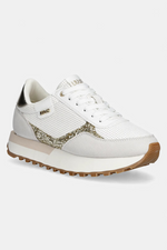 Afbeelding in Gallery-weergave laden, Liu Jo Evelyn 915 Sneaker Microfiber/Perforate white/Light gold
