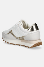 Afbeelding in Gallery-weergave laden, Liu Jo Evelyn 915 Sneaker Microfiber/Perforate white/Light gold
