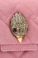 Afbeelding in Gallery-weergave laden, Kurt Geiger Leather Mini Kensington Pink Suede/Leather
