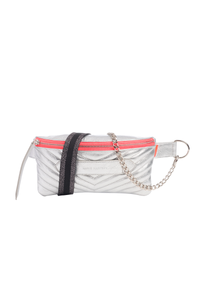 Marie Martens Coachella Quilted Silver