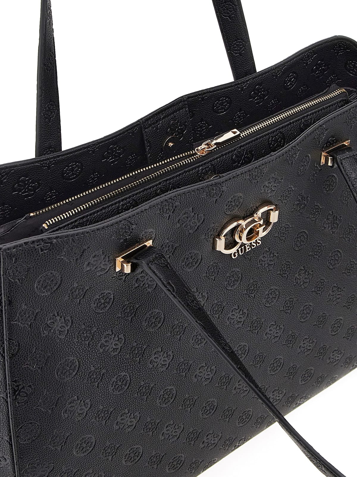Guess SALINGE TOTE BLACK LOGO