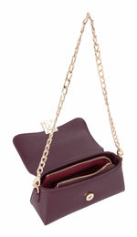 Afbeelding in Gallery-weergave laden, Valentino Evissa flap bag prugna
