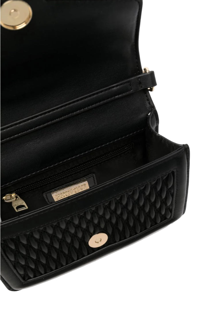 Versace jeans couture handtas crunchy zwart Buckle