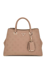 Afbeelding in Gallery-weergave laden, Guess CRESIDIA SOCIETY SATCHEL DARK TAUPE
