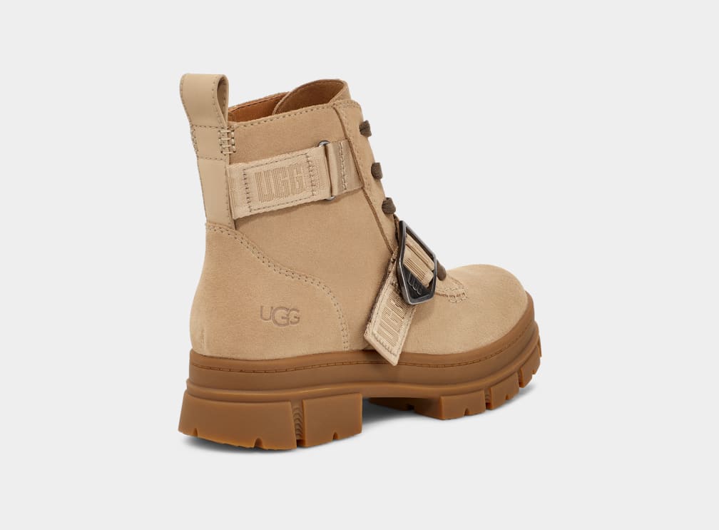 UGG Ashton Lace Up Mustard Seed