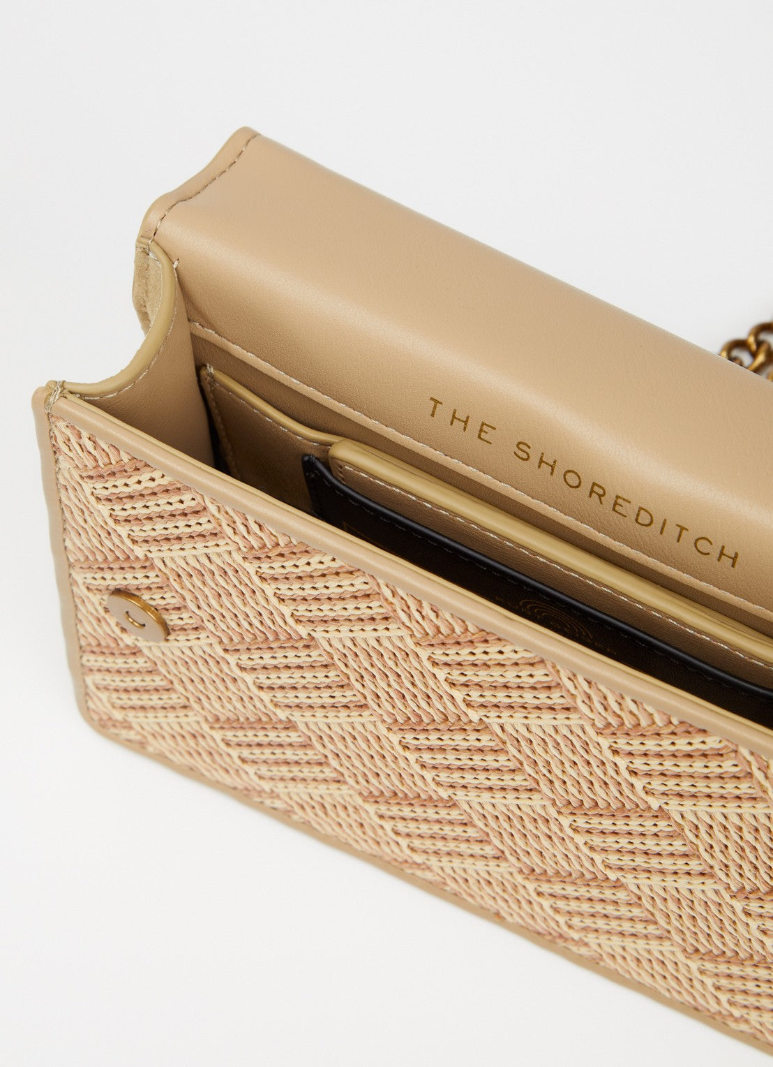 Kurt Geiger 690-SHOREDITCH SM CROSS BODY-BEIGE COMB-OTHERS