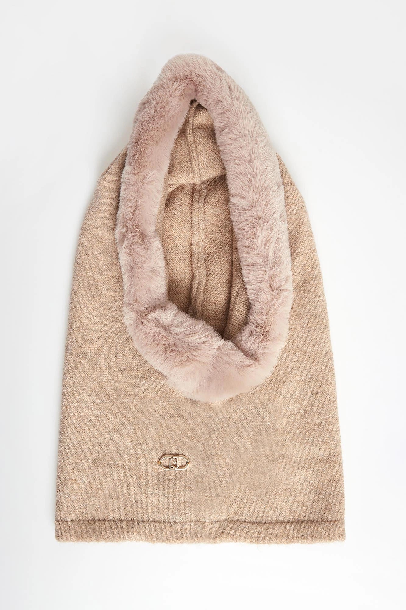 LIU JO FAKE FUR - CAP   DESERT TAUPE