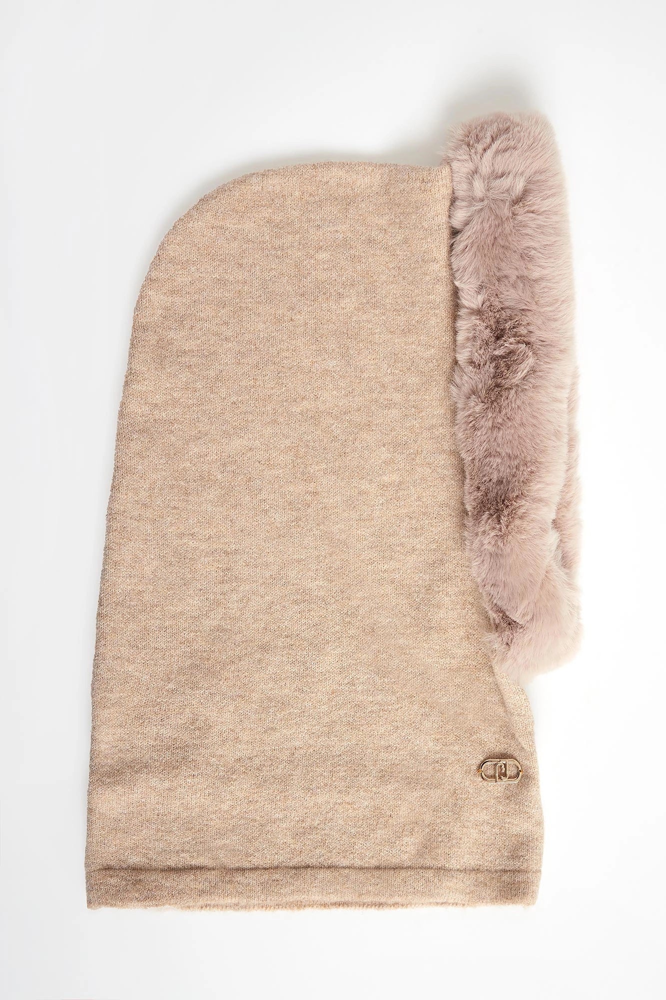 LIU JO FAKE FUR - CAP   DESERT TAUPE