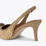 Afbeelding in Gallery-weergave laden, Kurt Geiger Belgravia Slingback Beige Comb Others
