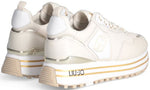 Afbeelding in Gallery-weergave laden, Liu Jo maxi Wonder 01 sneaker calf milk
