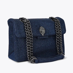 FABRIC KENSINGTON BAG-BLUE/DARK-DENIM