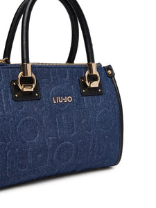 LIU JO MANH - BOSTON BAG  DRESS BLUE