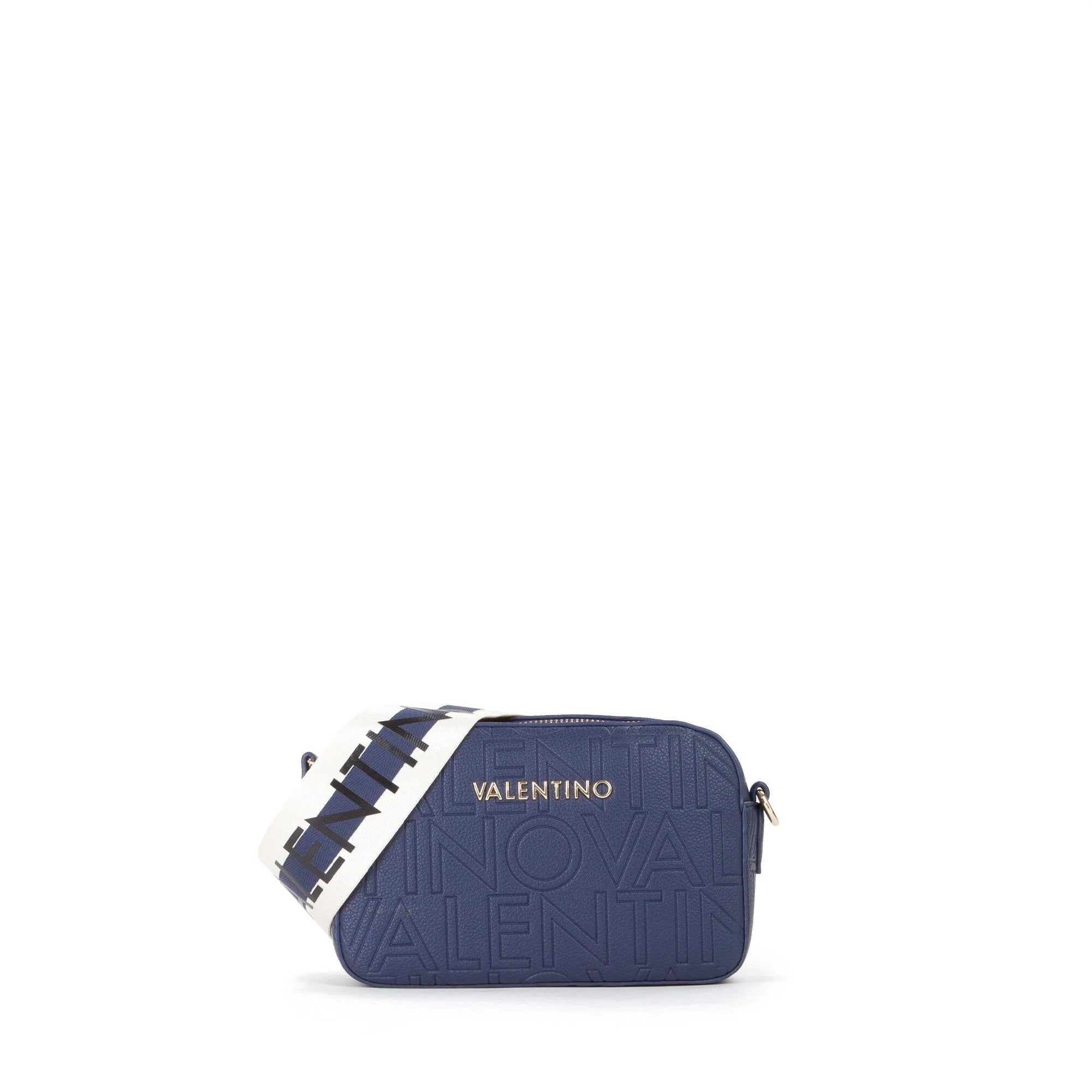 Valentino Pansy Shoulder Bag Blu