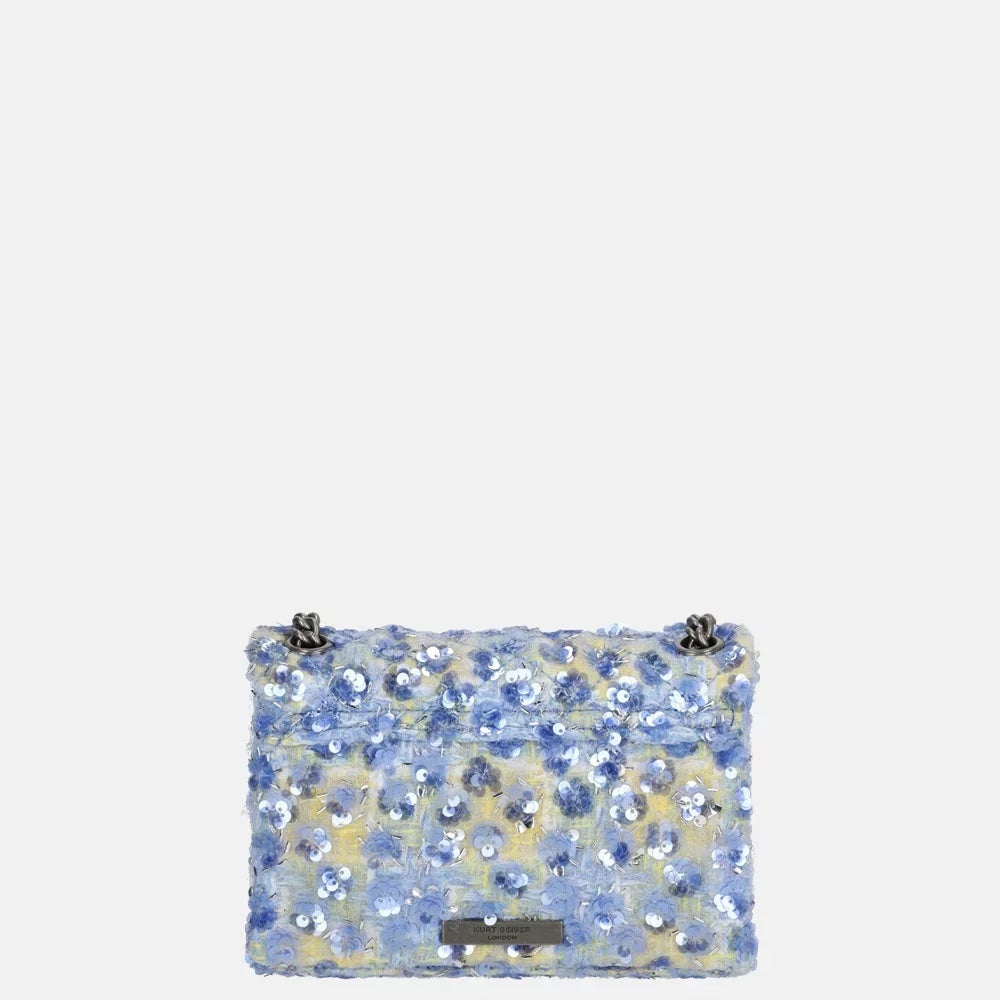 Kurt Geiger 690-SEQUINS MINI KENSINGTON-BLUE/PAL C-OTHERS