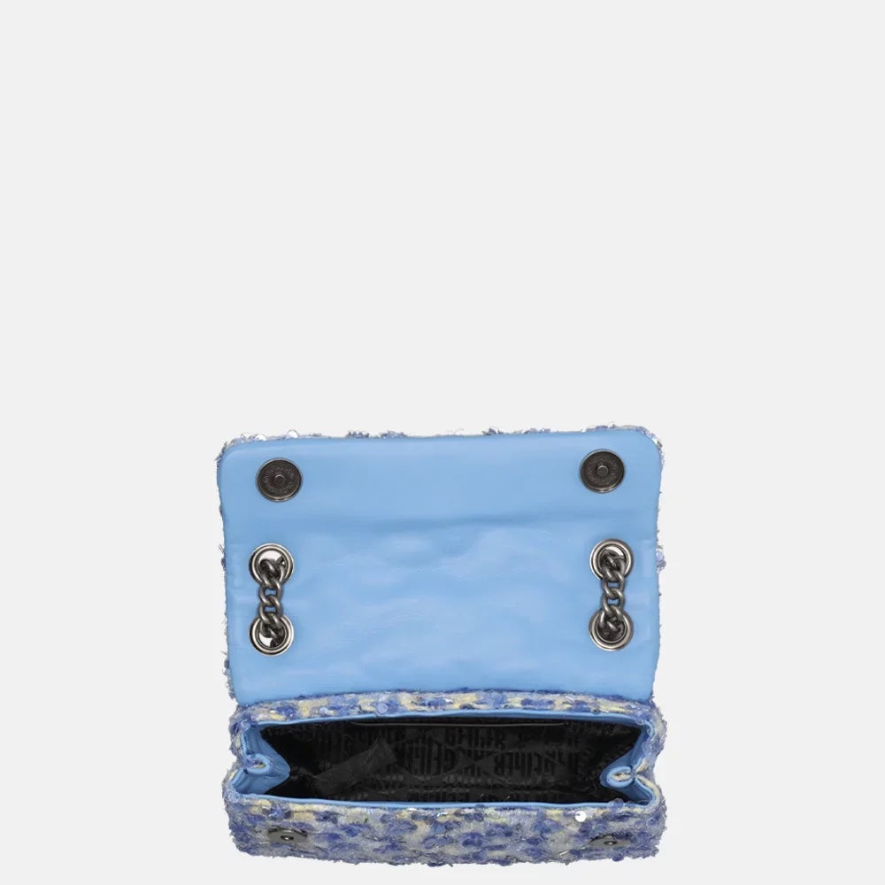 Kurt Geiger 690-SEQUINS MINI KENSINGTON-BLUE/PAL C-OTHERS