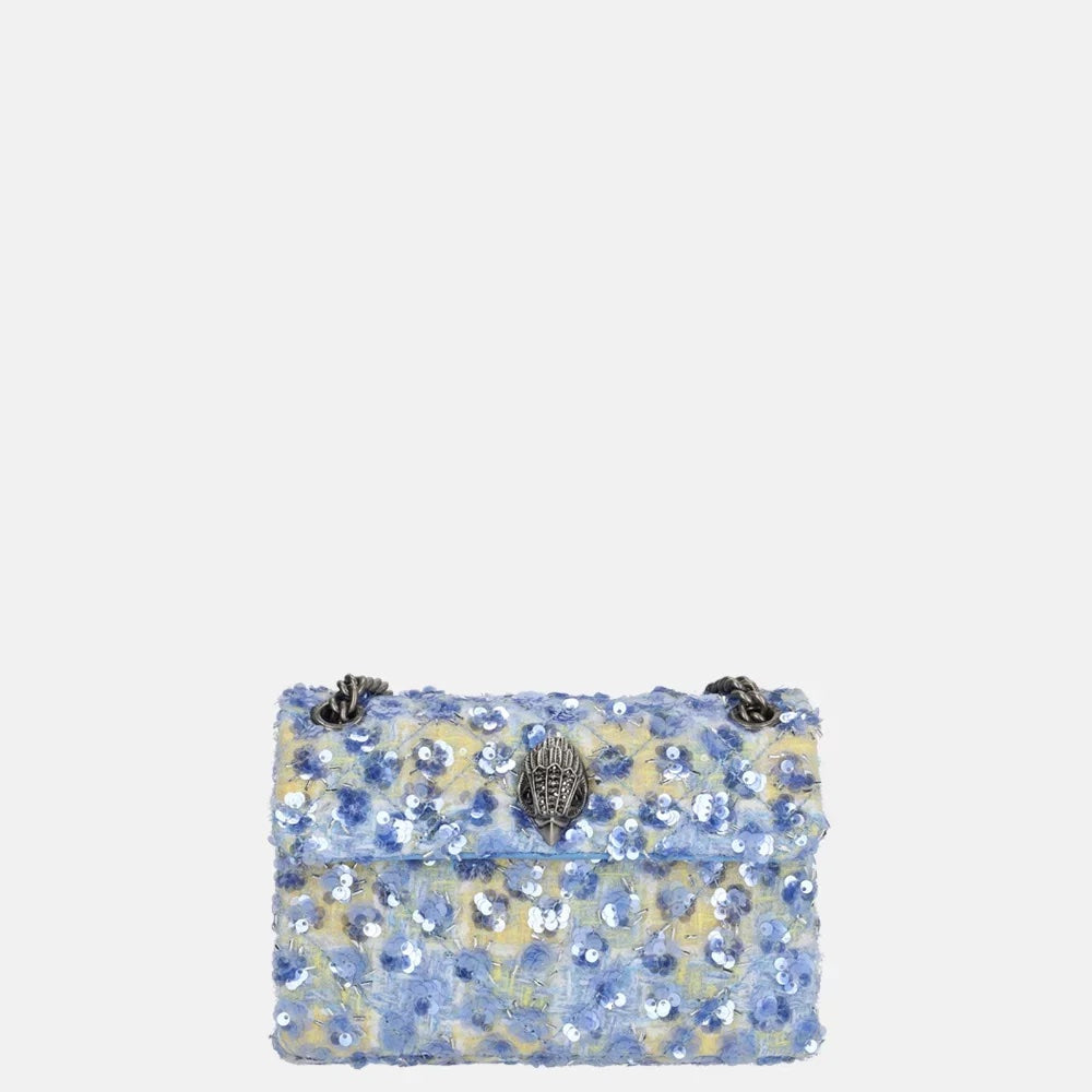 Kurt Geiger 690-SEQUINS MINI KENSINGTON-BLUE/PAL C-OTHERS