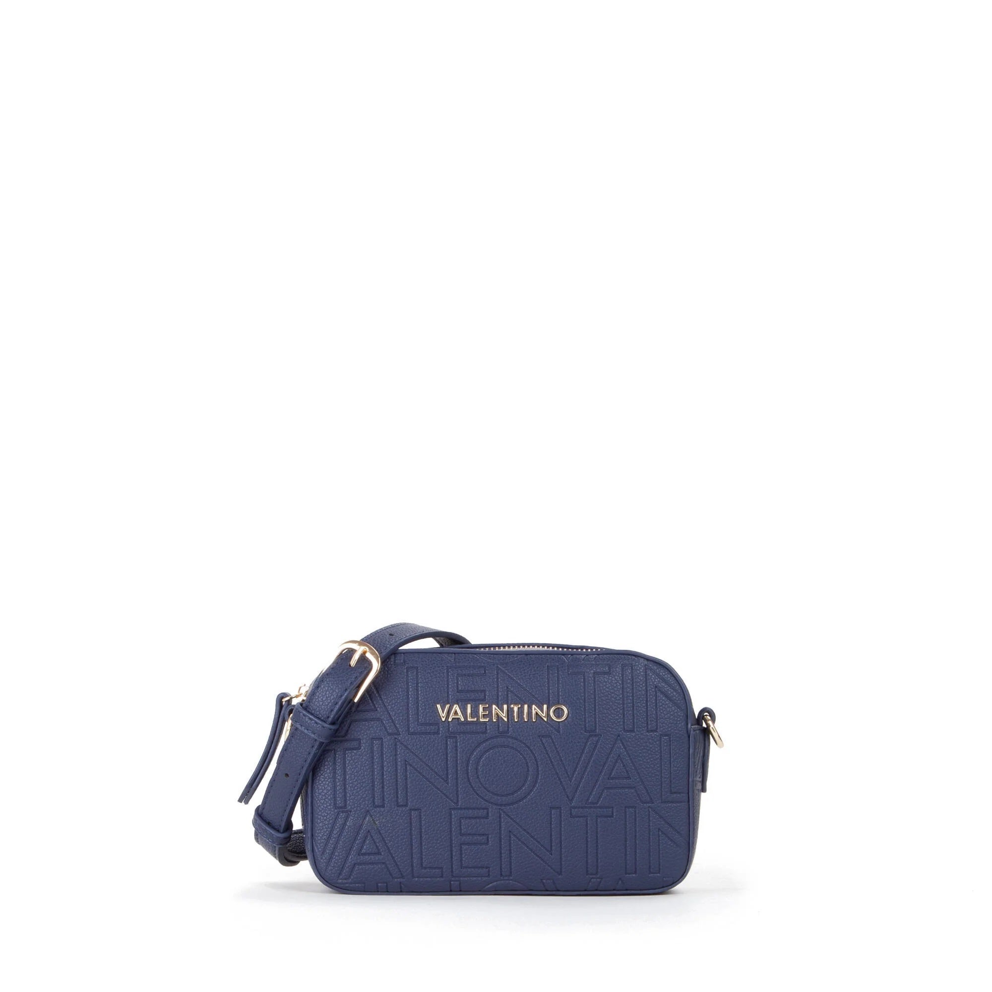 Valentino Pansy Shoulder Bag Blu