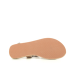 Afbeelding in Gallery-weergave laden, Laidback London Sandaal Blyth Flat Light brown leather Baby pink
