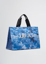 Afbeelding in Gallery-weergave laden, Liu Jo  BAG-DENIM FLOWERS
