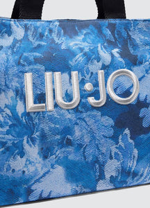 Liu Jo  BAG-DENIM FLOWERS