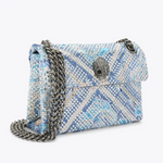 Afbeelding in Gallery-weergave laden, Kurt Geiger 690-FABRIC MINI KENSINGTON-BLUE/PAL C-FABRIC
