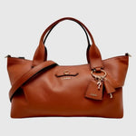 Afbeelding in Gallery-weergave laden, Guess SUZY 3 COMP SATCHEL COGNAC
