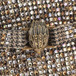 Afbeelding in Gallery-weergave laden, Kurt Geiger Kensington Ankle Boot Beige Comb Fabric
