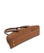 Afbeelding in Gallery-weergave laden, Pinko BOWLING BAGUETTE BIG SUEDE + MARRONE - LEO
