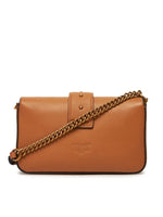 Afbeelding in Gallery-weergave laden, Pinko LOVE ONE MINI SLOUCHY FL VITEL NOUGAT-ANTIQUE GOLD
